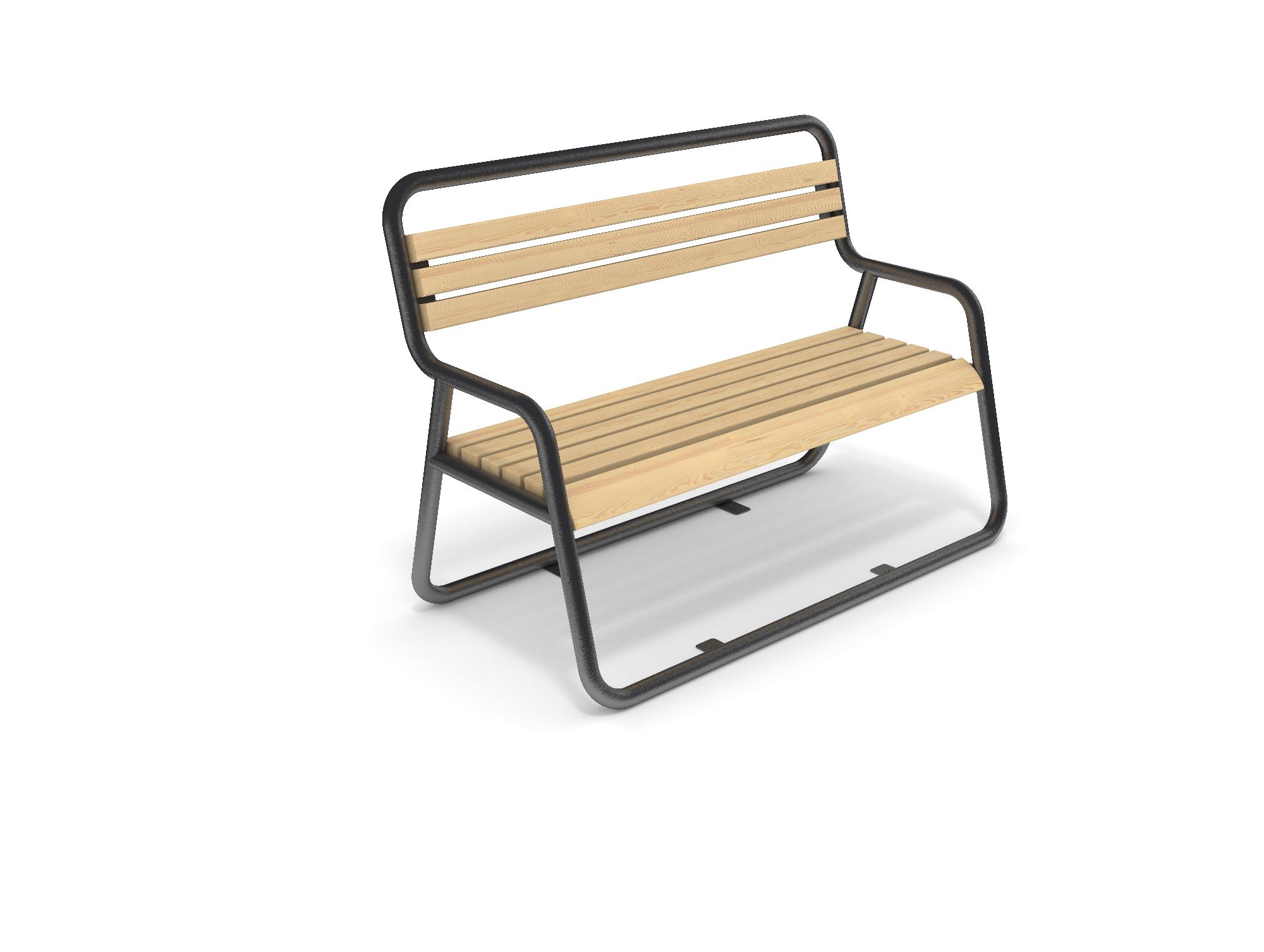 ZEBRA BACKREST BENCH - CUS 151